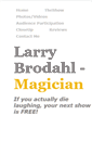 Mobile Screenshot of larrybrodahl.com